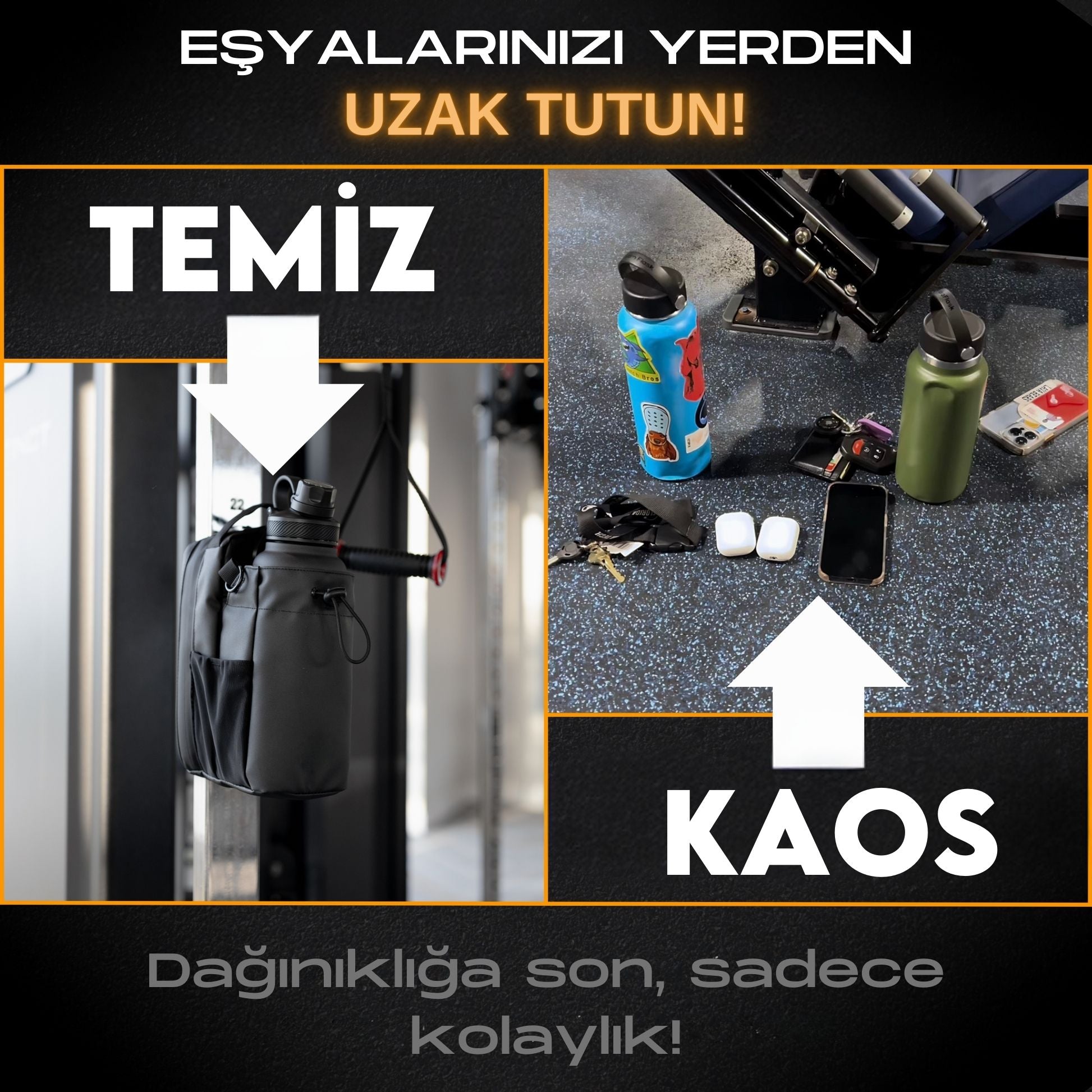 Manyetik Gym Çantası